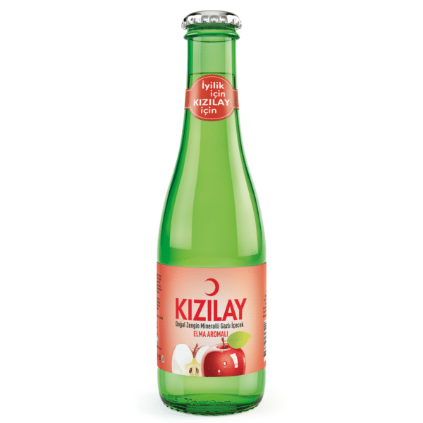 Eau minérale aromatisée pomme 20 cl KIZILAY au goût fruité et rafraîchissant