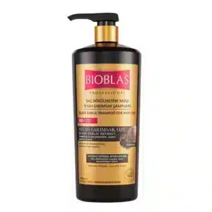 shampooing Bioblas formulé pour renforcer les cheveux et prévenir leur chute grâce à des actifs d’origine végétale