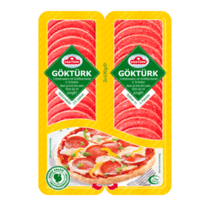paquet de 200 g de tranches de dinde type hongrois GOKTURK EGETURK