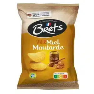 Chips saveur miel moutarde 125 g BRET’S alliant douceur sucrée et touche relevée