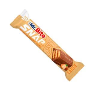 Gaufrettes aux noisettes 35 g SNAP Mr BITE croustillantes et gourmandes