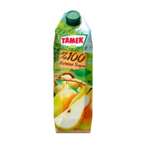 Jus de poire 100% 1 L TAMEK au goût doux et naturellement fruité