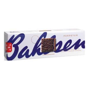 Bahlsen Perpetum gaufre au chocolat 97 g, biscuit fin et croustillant nappé de chocolat.