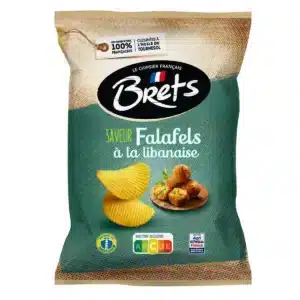 Chips saveur falafel 125 g BRET’S aux notes épicées et croustillantes