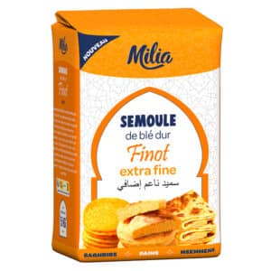 Semoule de blé dur finot 5 kg MILIA fine et régulière pour cuisine et pâtisserie