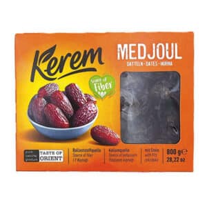 Dattes medjoul large 800 g Palestine KEREM à la chair charnue et naturellement sucrée