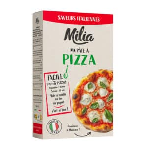 Mix Ma pâte à pizza 500 g MILIA pour préparer une pâte maison facilement