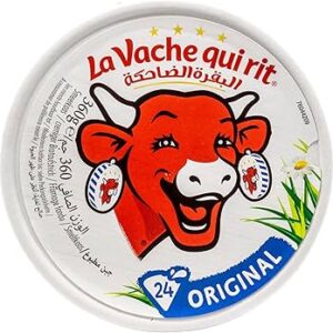 La Vache qui rit 360 g, boîte de 24 portions de fromage fondu.