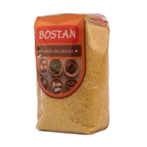 Bulgur extra fin BOSTAN 900 g, blé concassé pour recettes orientales.