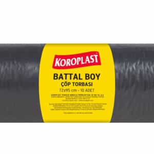Sacs poubelle KOROPLAST grande taille par 10 pièces.