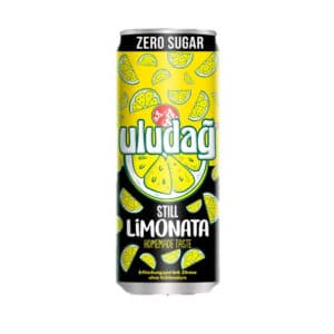Canette de Limonata Zéro 33cl de la marque ULUDAG, une boisson rafraîchissante au goût citronné. Son format individuel est pratique pour une consommation nomade, au bureau, à la maison ou lors d’une pause fraîcheur.